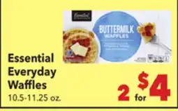 Vallarta Supermarkets Essential Everyday Waffles offer