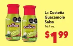 Vallarta Supermarkets La Costeña Guacamole Salsa offer
