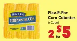 Vallarta Supermarkets Flav-R-Pac Corn Cobettes offer