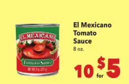 Vallarta Supermarkets El Mexicano Tomato Sauce offer