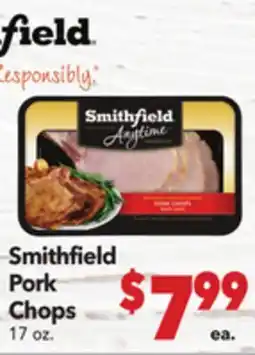 Vallarta Supermarkets Smithfield Pork Chops offer