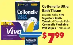 Vallarta Supermarkets Cottonelle Ultra Bath Tissue offer