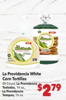 Vallarta Supermarkets La Providencia White Corn Tortillas offer