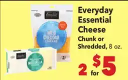 Vallarta Supermarkets Everyday Essential Cheese offer