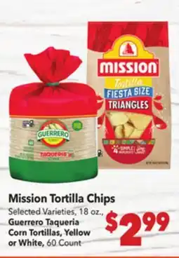 Vallarta Supermarkets Mission Tortilla Chips offer