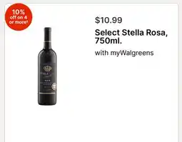 Walgreens Select Stella Rosa offer