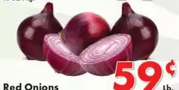 Valley Marketplace Red Onions offer