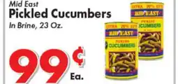 Valley Marketplace Mid East Pickled Cucumbers offer