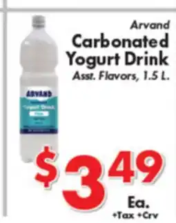 Valley Marketplace Arvand Carbonated Yogurt Drink offer