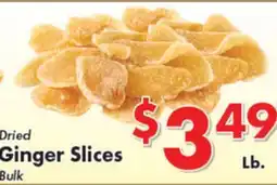 Valley Marketplace Ginger Slices offer
