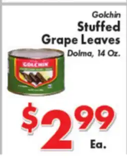 Valley Marketplace Golchin Stuffed Grape Leaves offer