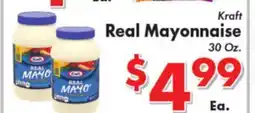Valley Marketplace Kraft Real Mayonnaise offer