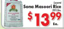 Valley Marketplace Laxmi Sona Masoori Rice offer