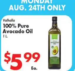 Valley Marketplace Valhalla 100% Pure Avocado Oil offer