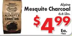 Valley Marketplace Alpine Mesquite Charcoal offer