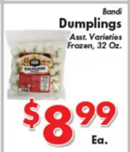 Valley Marketplace Bandi Dumplings offer