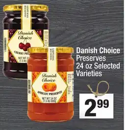 Super King Markets Danish Choice Preserves offer