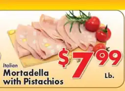 Valley Marketplace Mortadella with Pistachios offer