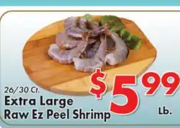 Valley Marketplace Extra Large Raw Ez Peel Shrimp offer