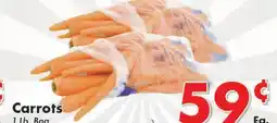 Valley Marketplace Carrots offer