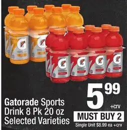Super King Markets Gatorade Sports Drink offer