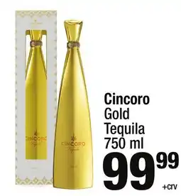 Super King Markets Cincoro Gold Tequila offer