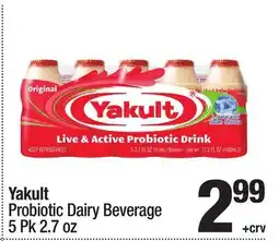 Super King Markets Yakult Probiotic Dairy Beverage offer