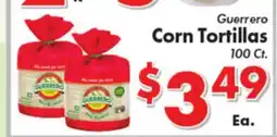 Valley Marketplace Guerrero Corn Tortillas offer