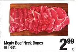 Super King Markets Meaty Beef Neck Bones or Feet offer