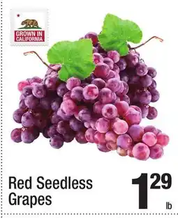 Super King Markets Red Seedless Grapes offer