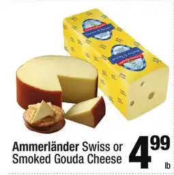 Super King Markets Ammerländer Swiss or Smoked Gouda Cheese offer