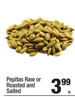 Super King Markets Pepitas Raw or Roasted and Salted offer