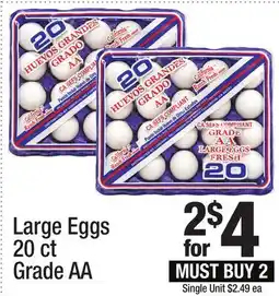 Super King Markets Large Eggs offer