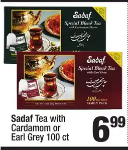 Super King Markets Sadaf Tea with Cardamom or Earl Grey offer