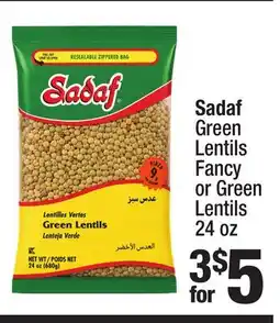 Super King Markets Sadaf Green Lentils Fancy or Green Lentils offer