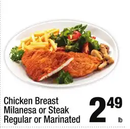 Super King Markets Chicken Breast Milanesa or Steak Regular or Marinated offer