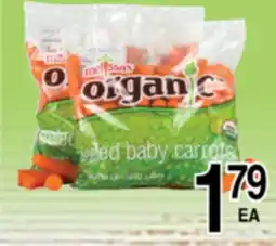 Superior Grocers organic seed baby carrots offer