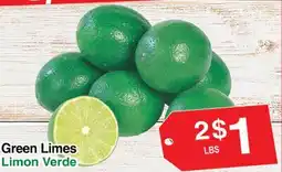 Superior Grocers Green Limes offer