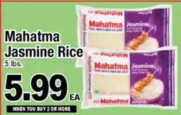 Superior Grocers Mahatma Jasmine Rice offer