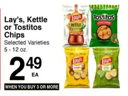 Superior Grocers Lay's, Kettle or Tostitos Chips offer