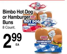 Superior Grocers Bimbo Hot Dog or Hamburger Buns offer
