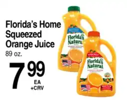Superior Grocers Florida's Home Squeezed Orange Juice offer