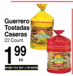 Superior Grocers Guerrero Tostadas Caseras offer