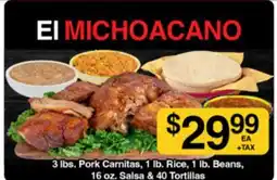 Superior Grocers EI MICHOACANO offer