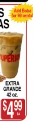 Superior Grocers AGUAS FRESCAS EXTRA GRANDE offer