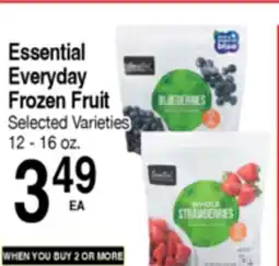 Superior Grocers Essential Everyday Frozen Fruit offer