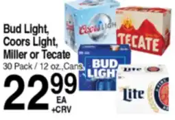 Superior Grocers Bud Light / Coors Light / Miller / Tecate offer