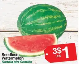 Superior Grocers Seedless Watermelon offer