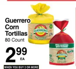 Superior Grocers Guerrero Corn Tortillas offer