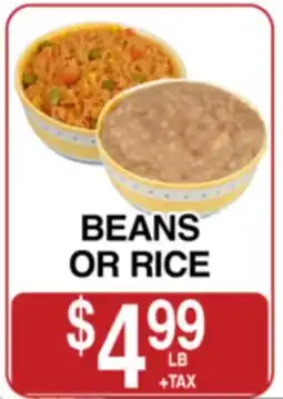 Superior Grocers BEANS OR RICE offer